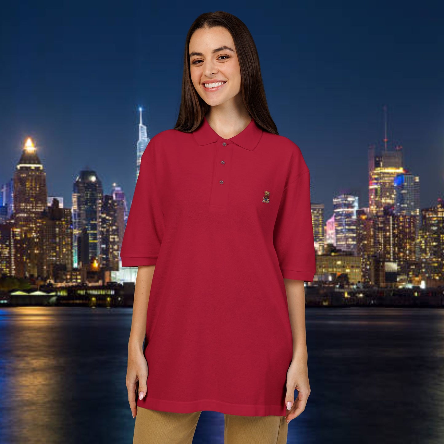 A3 Hoodbear Polo