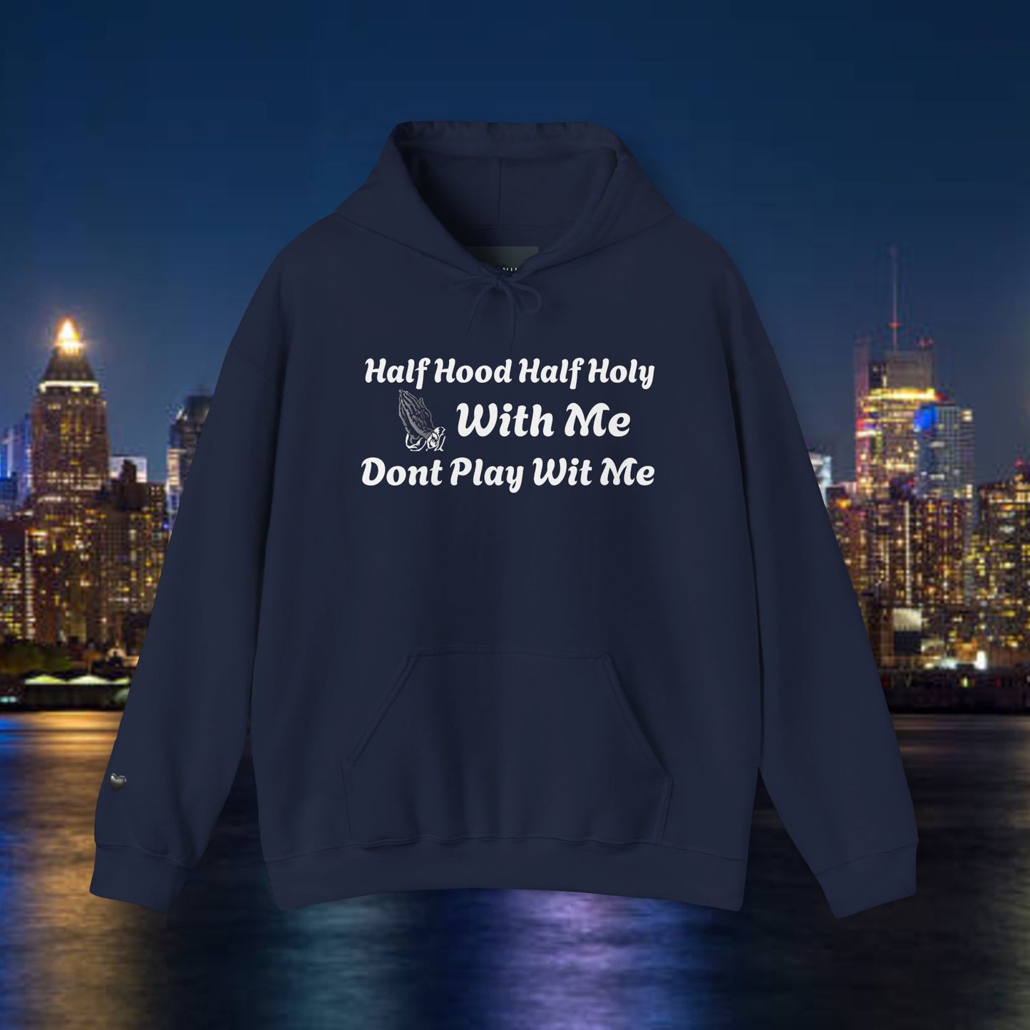 Half Hood Half Holy Unisex Hoodie