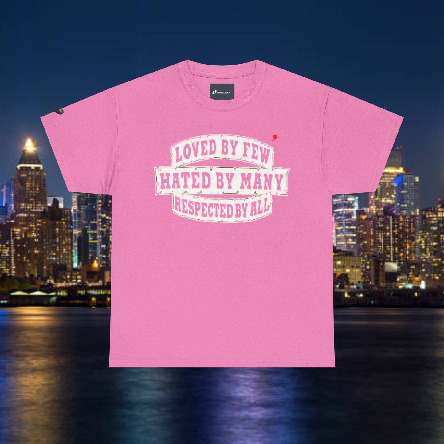 Loved by Few Hated by Many Crewneck Tshirt