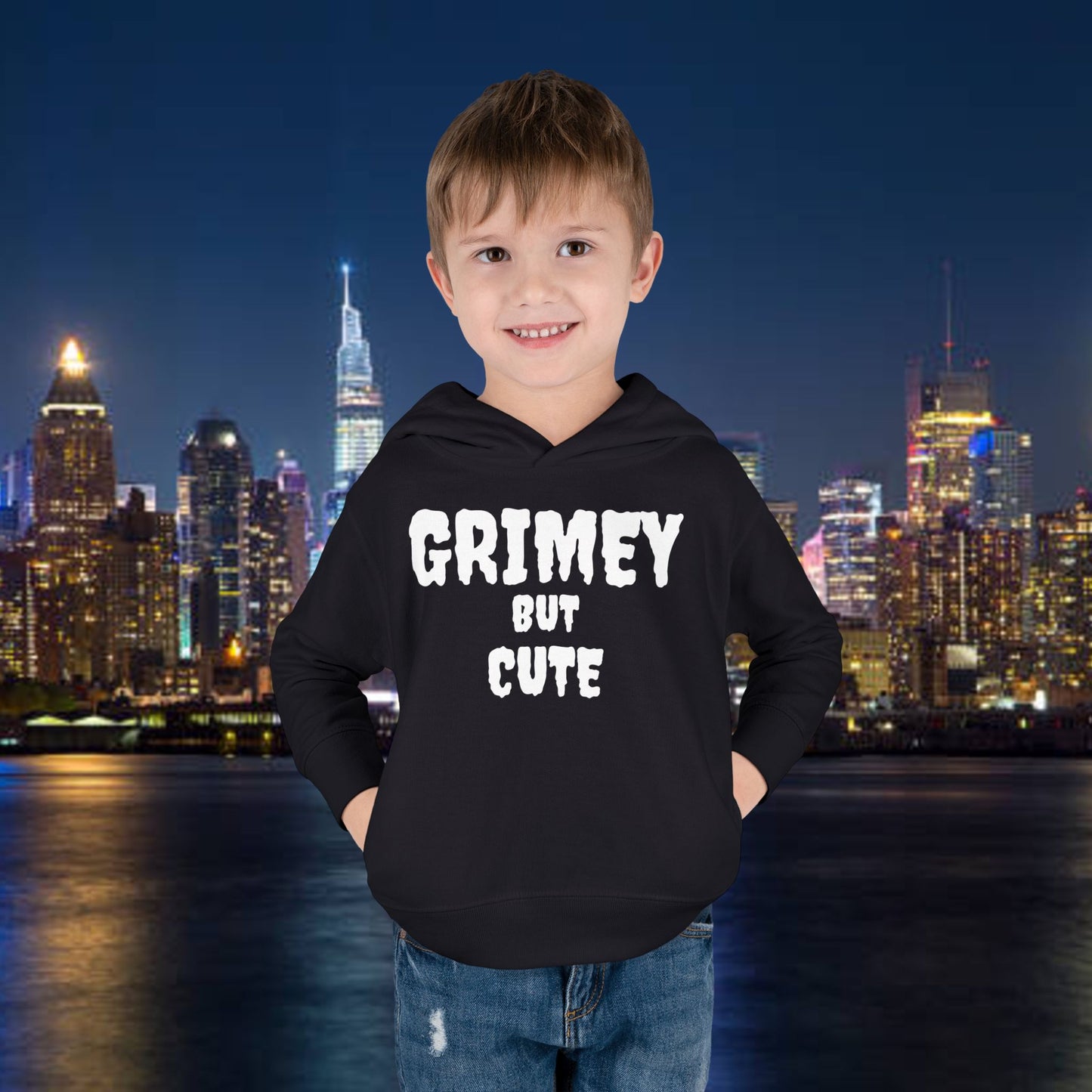 GRIMEY Toddler Pullover Fleece Hoodie
