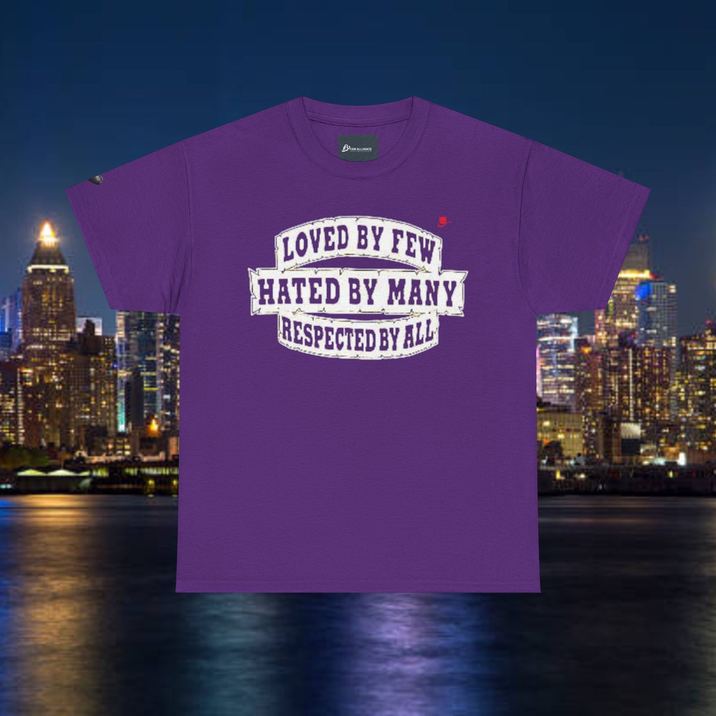 Loved by Few Hated by Many Crewneck Tshirt