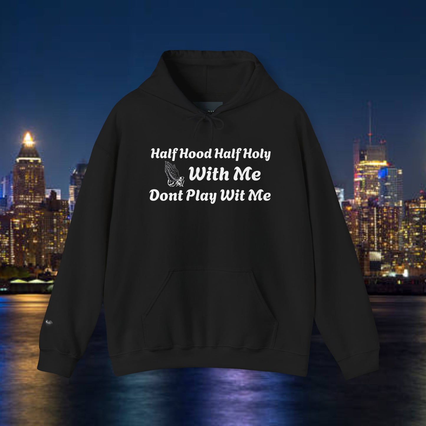 Half Hood Half Holy Unisex Hoodie