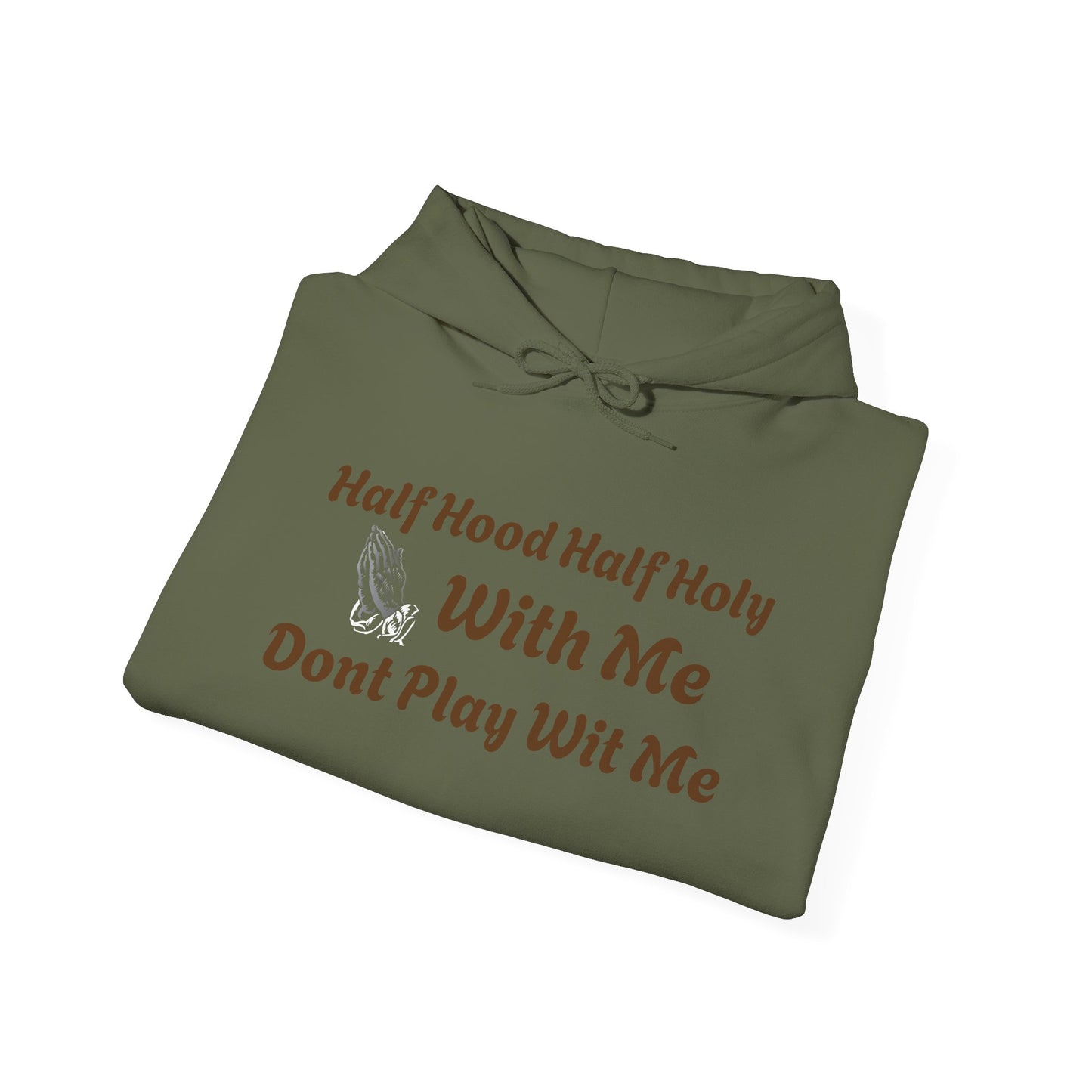 Half Hood Half Holy Unisex Hoodie