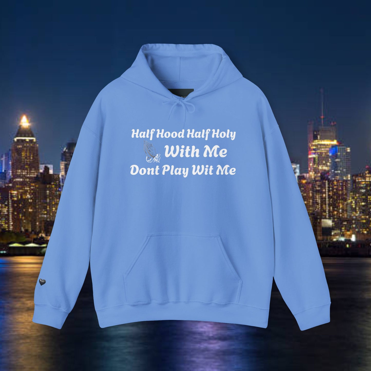 Half Hood Half Holy Unisex Hoodie