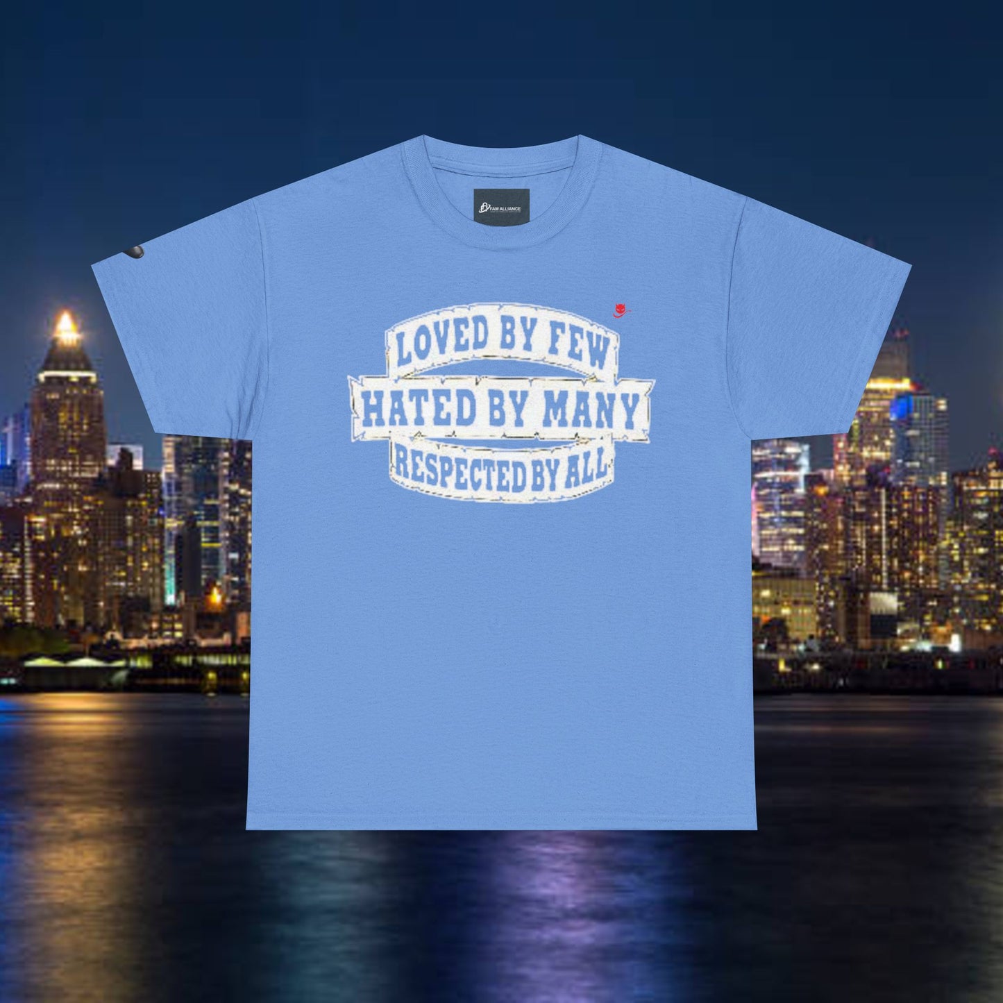 Loved by Few Hated by Many Crewneck Tshirt
