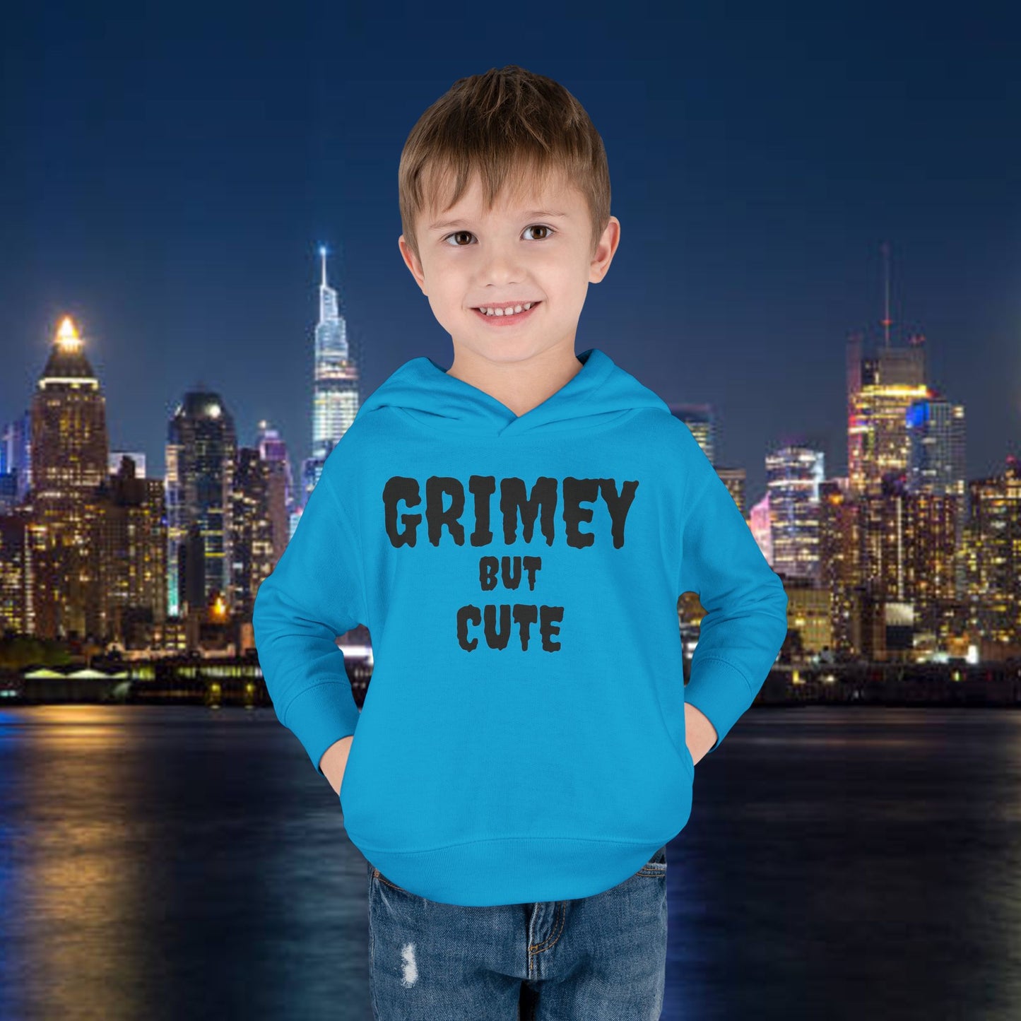 GRIMEY Toddler Pullover Fleece Hoodie