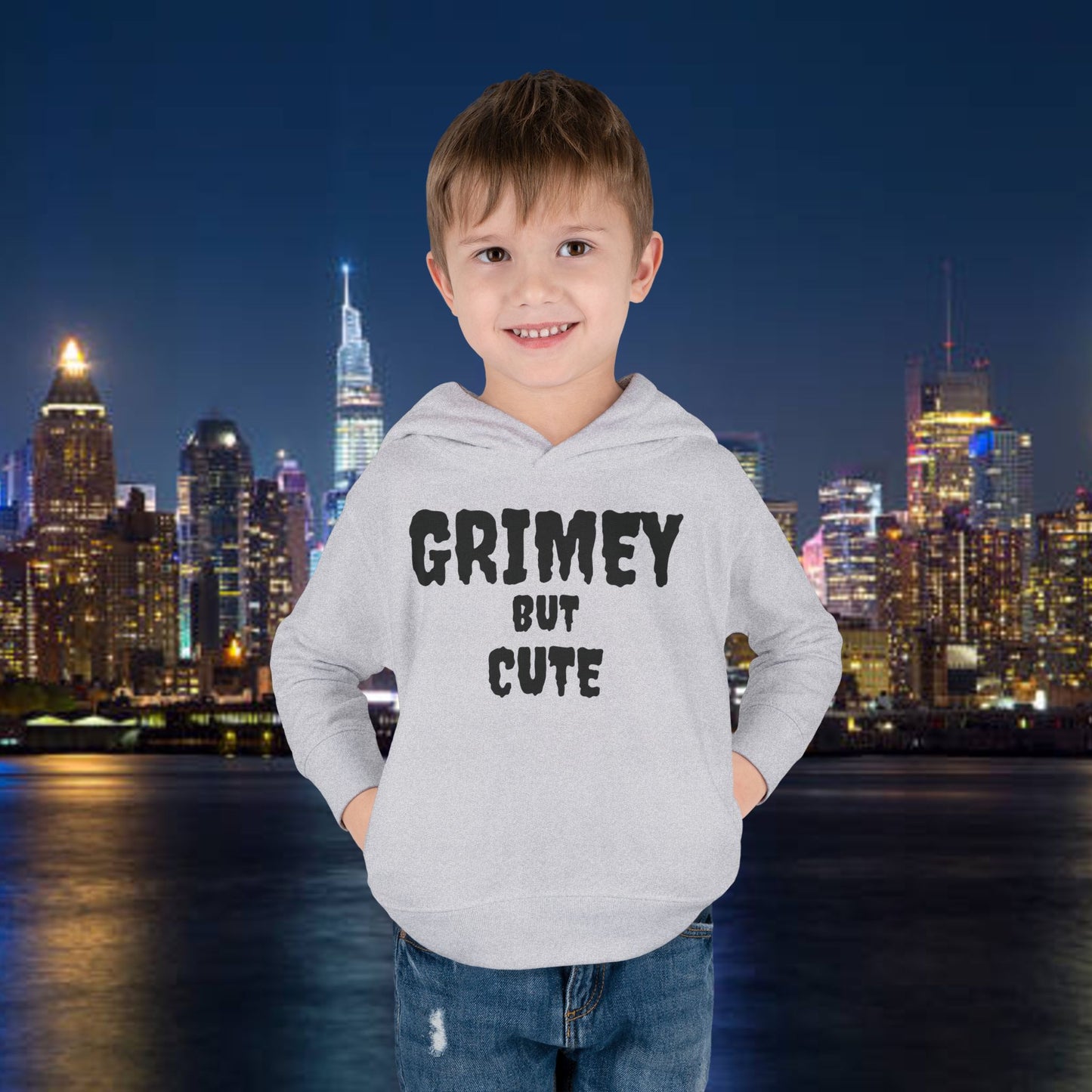 GRIMEY Toddler Pullover Fleece Hoodie