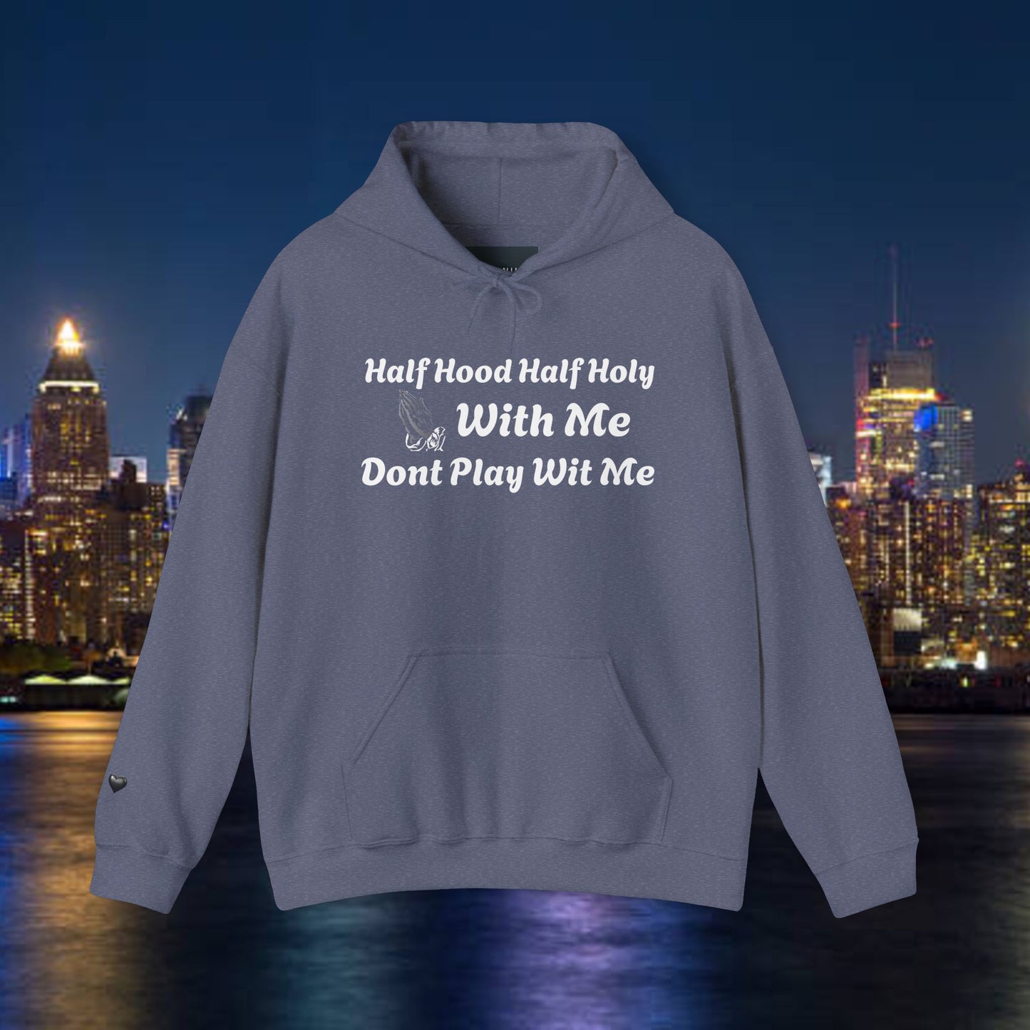 Half Hood Half Holy Unisex Hoodie