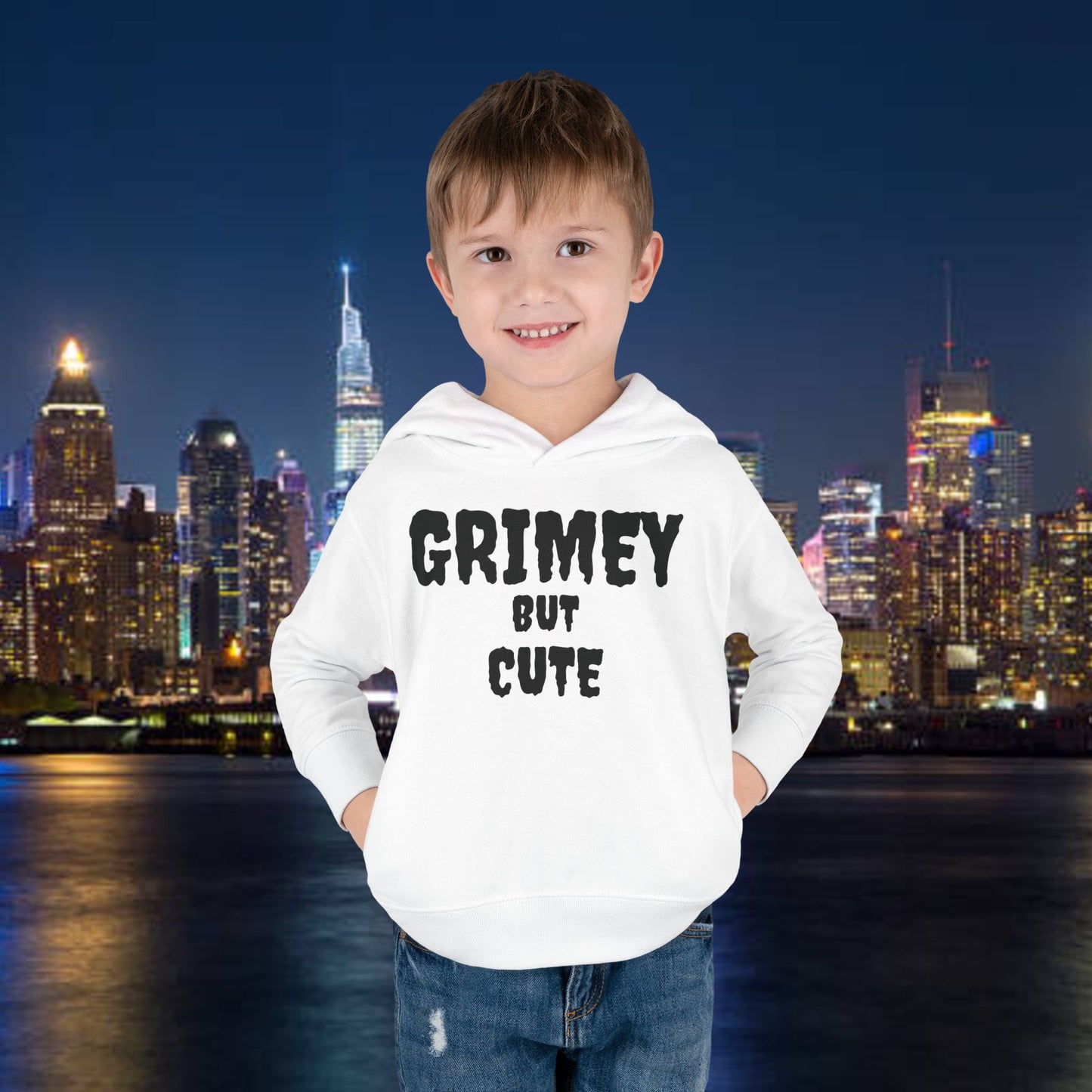GRIMEY Toddler Pullover Fleece Hoodie