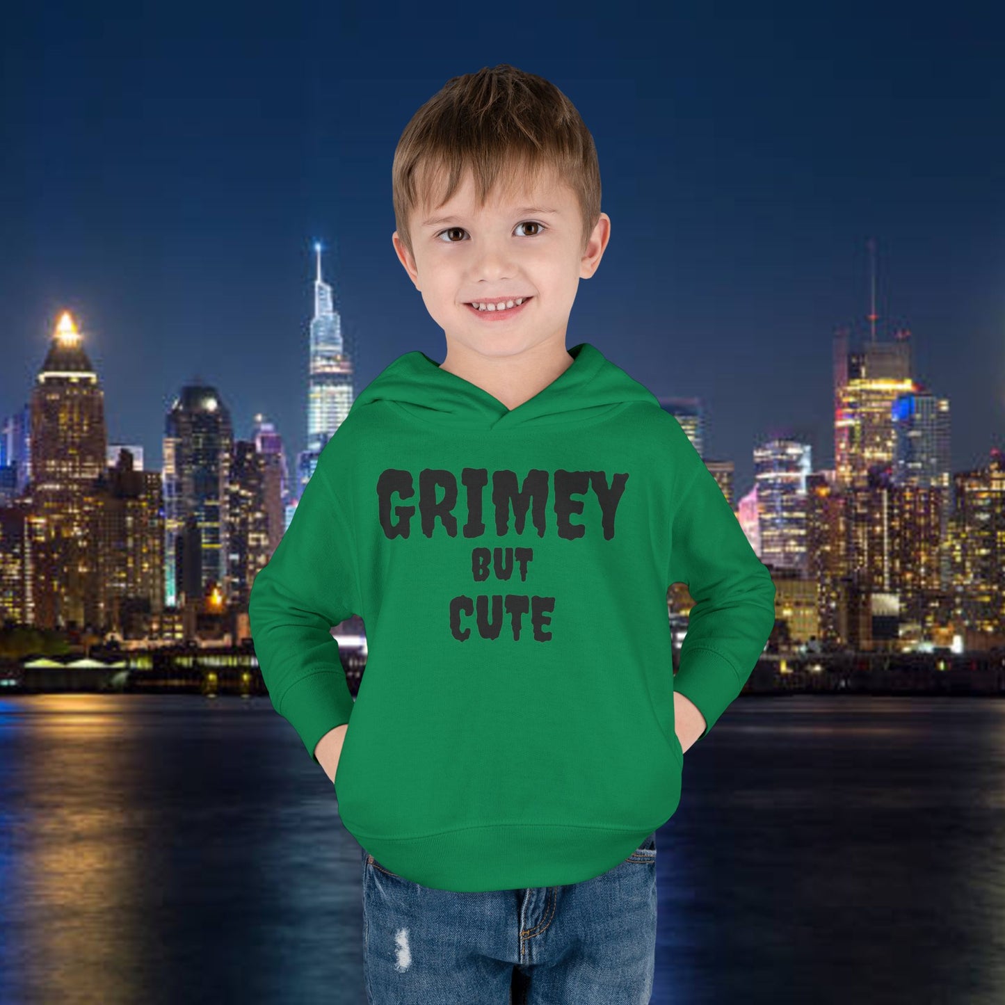 GRIMEY Toddler Pullover Fleece Hoodie