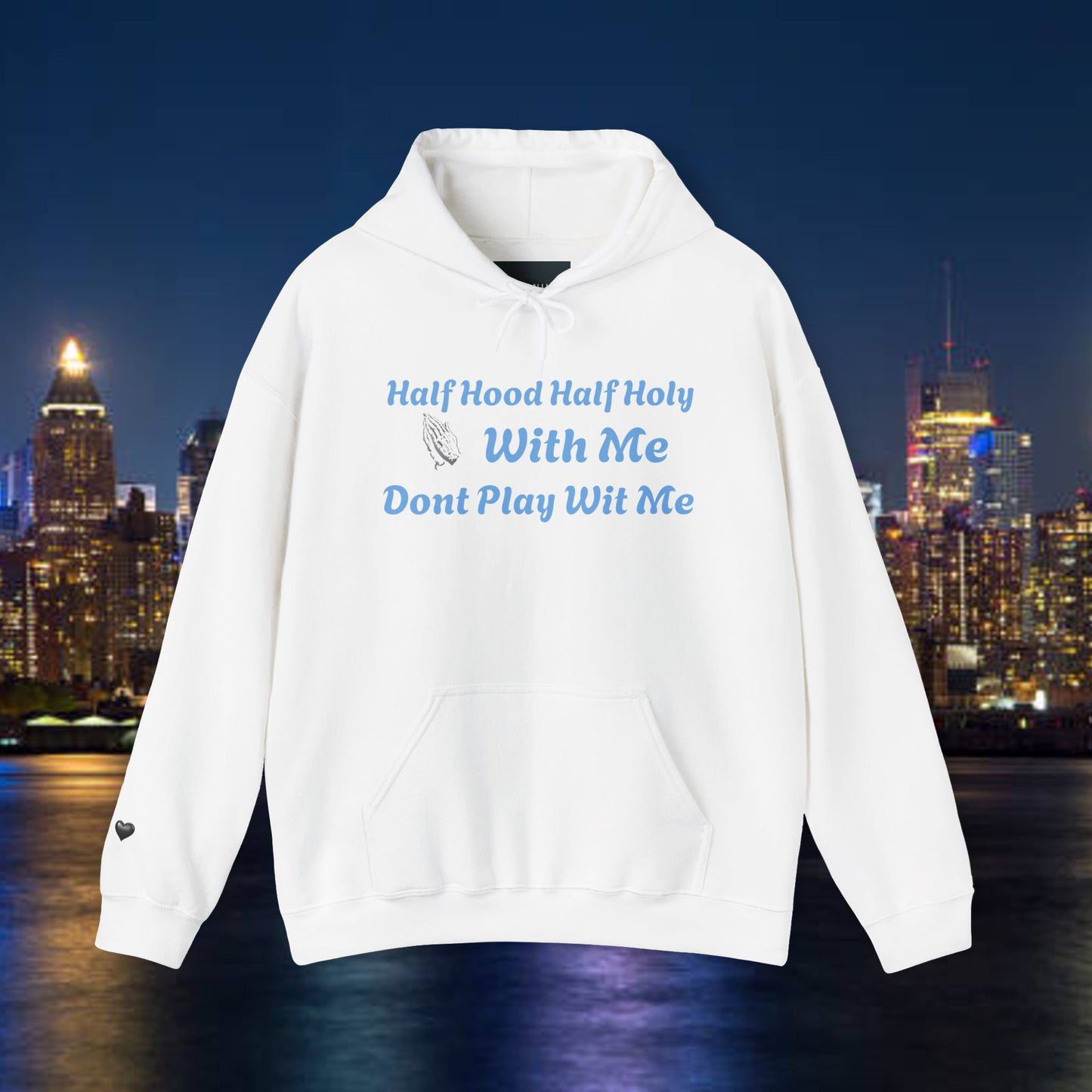 Half Hood Half Holy Unisex Hoodie
