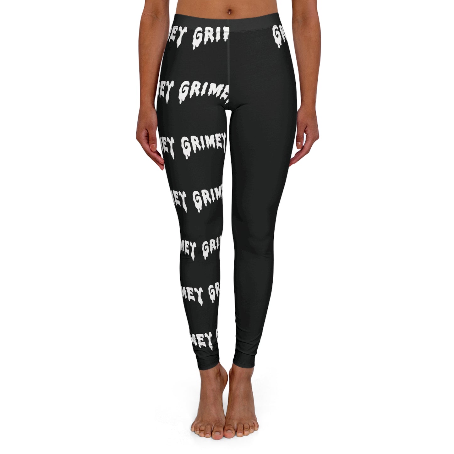 A GRIMEY Spandex Leggings (AOP)