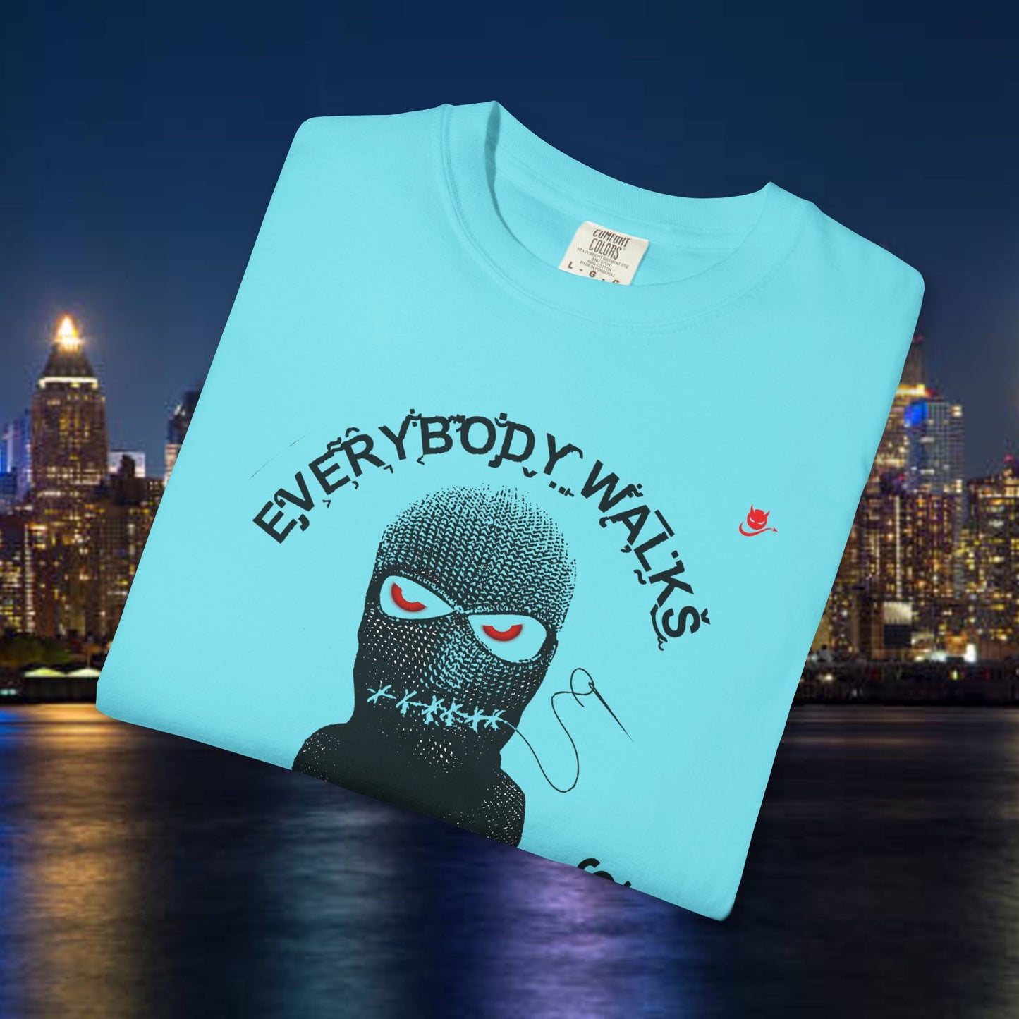 A4 NOBODY TALKS EVEYBODY WALKS