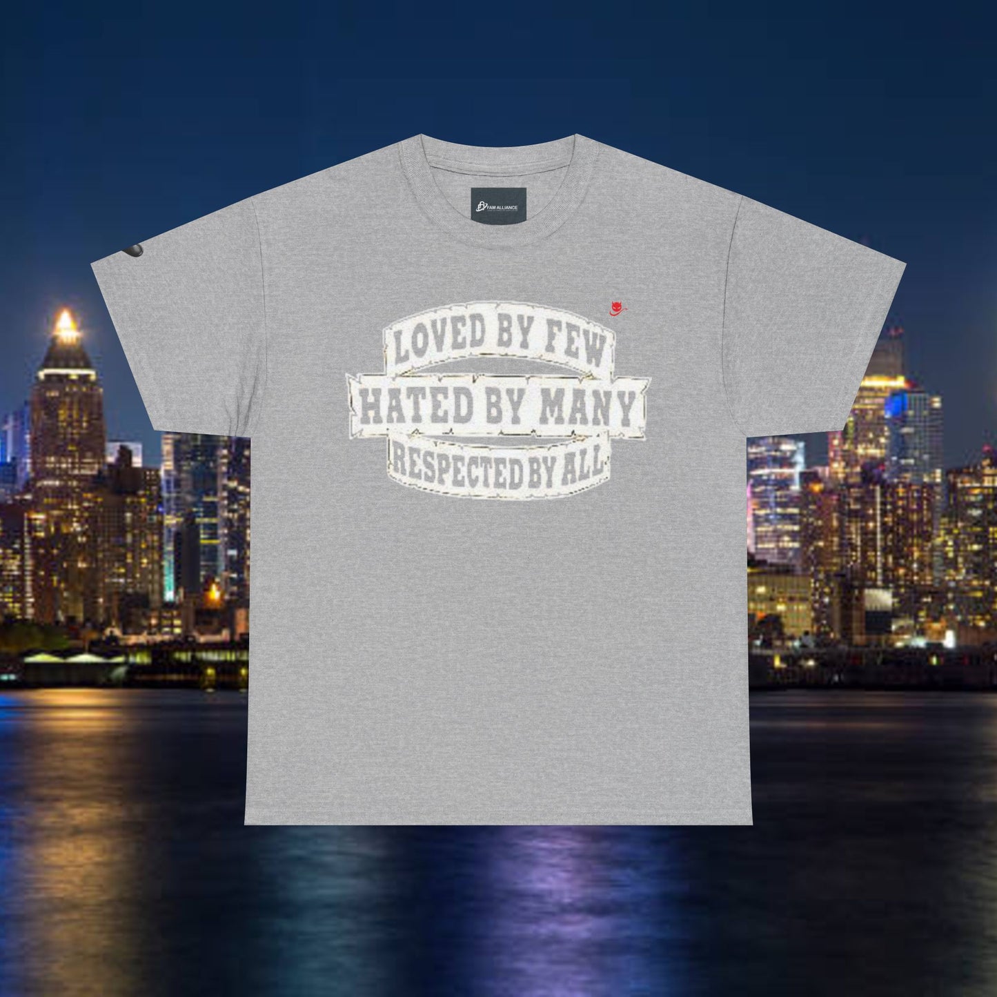 Loved by Few Hated by Many Crewneck Tshirt