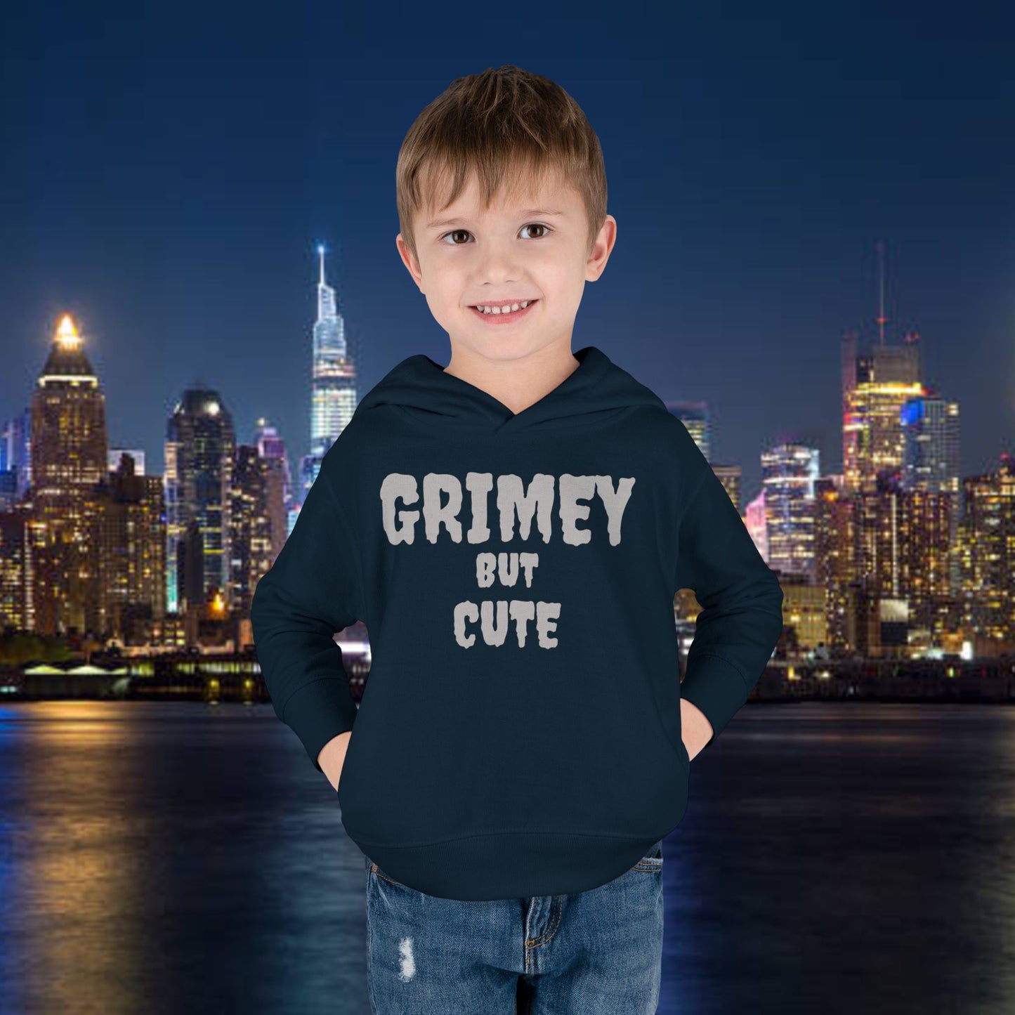GRIMEY Toddler Pullover Fleece Hoodie