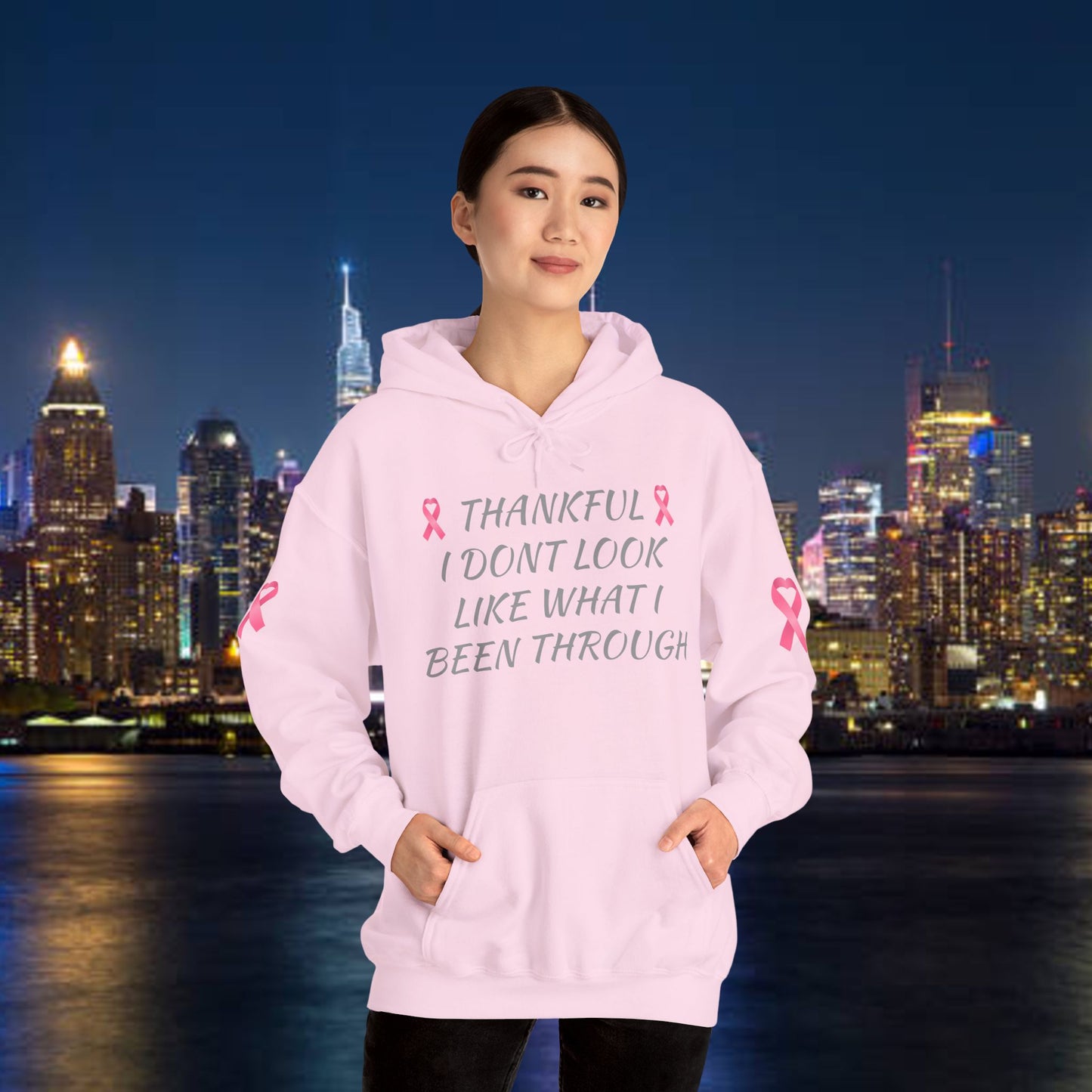 Empowering Breast Cancer Awareness hoodie
