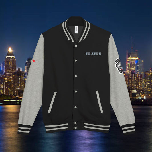 EL JEFE Crown Varsity Jacket