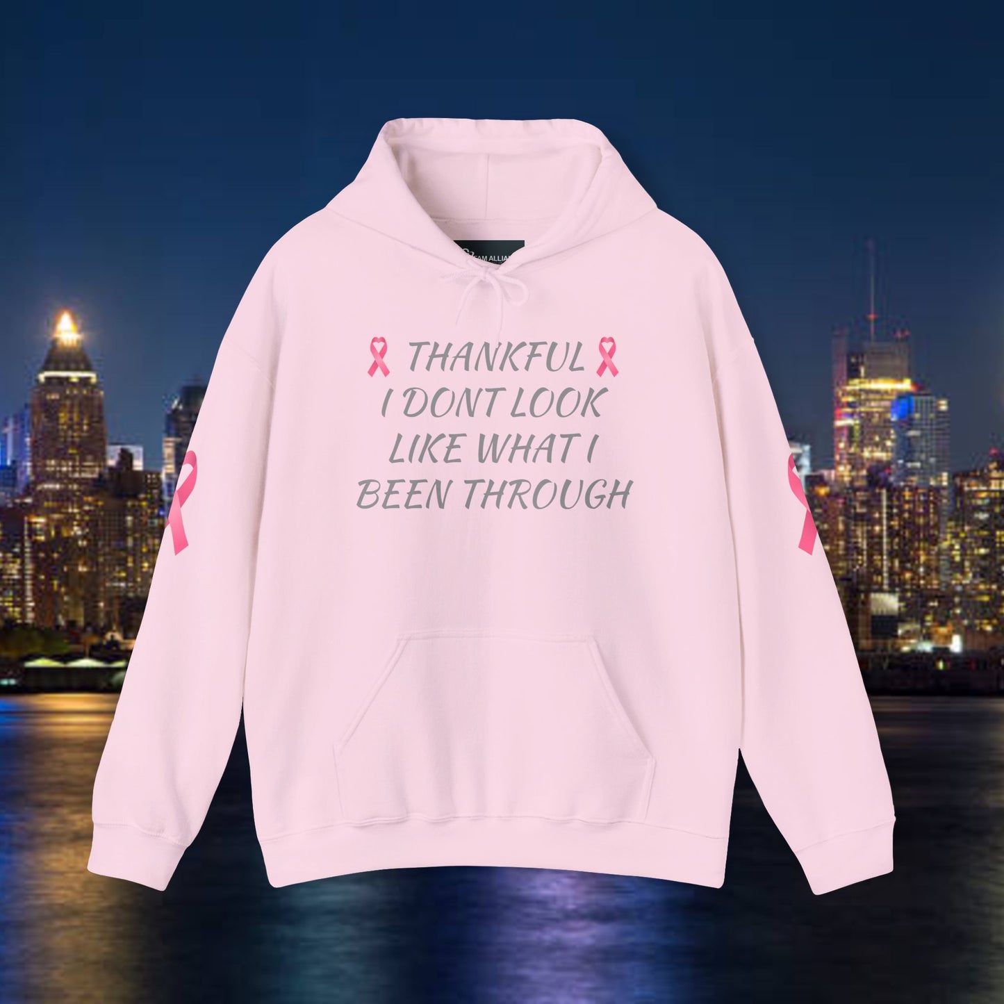 Empowering Breast Cancer Awareness hoodie