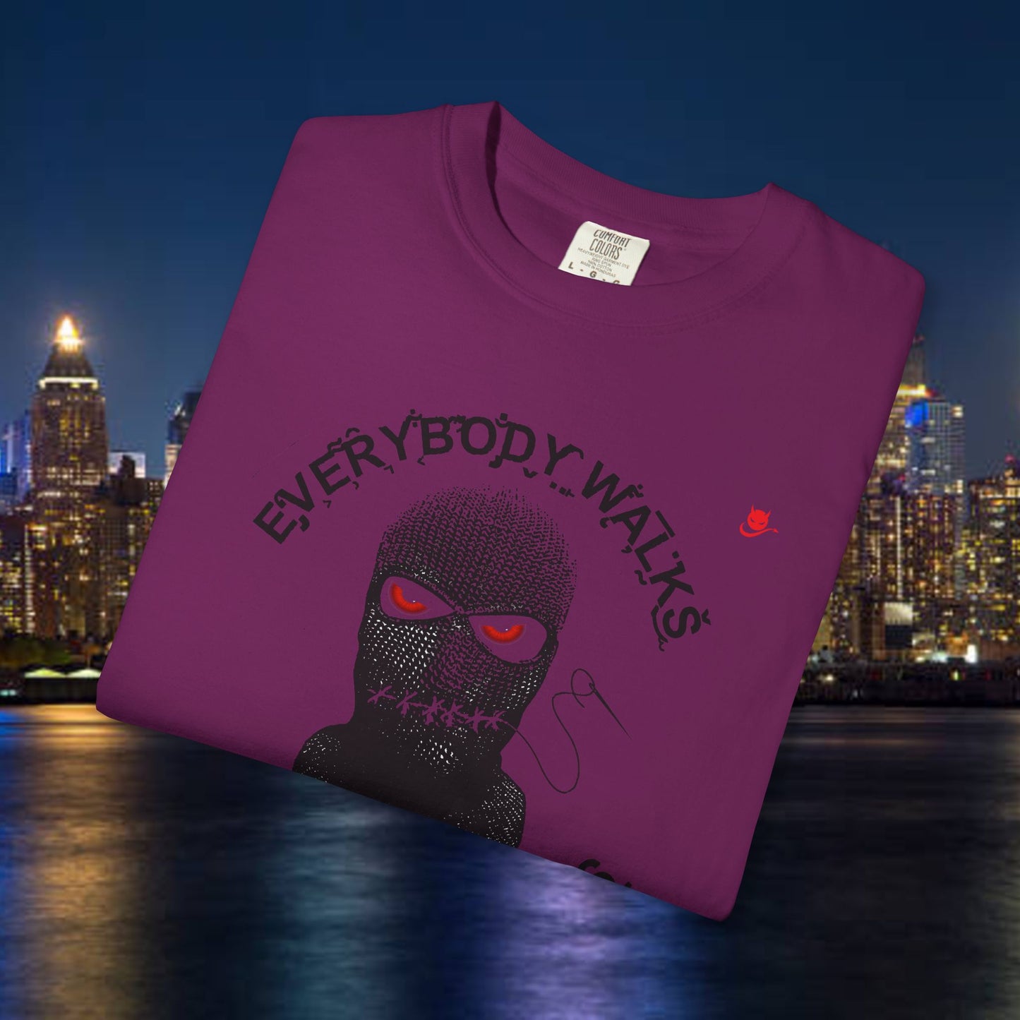 A4 NOBODY TALKS EVEYBODY WALKS