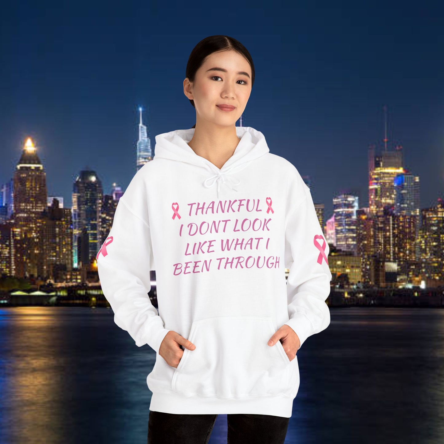 Empowering Breast Cancer Awareness hoodie
