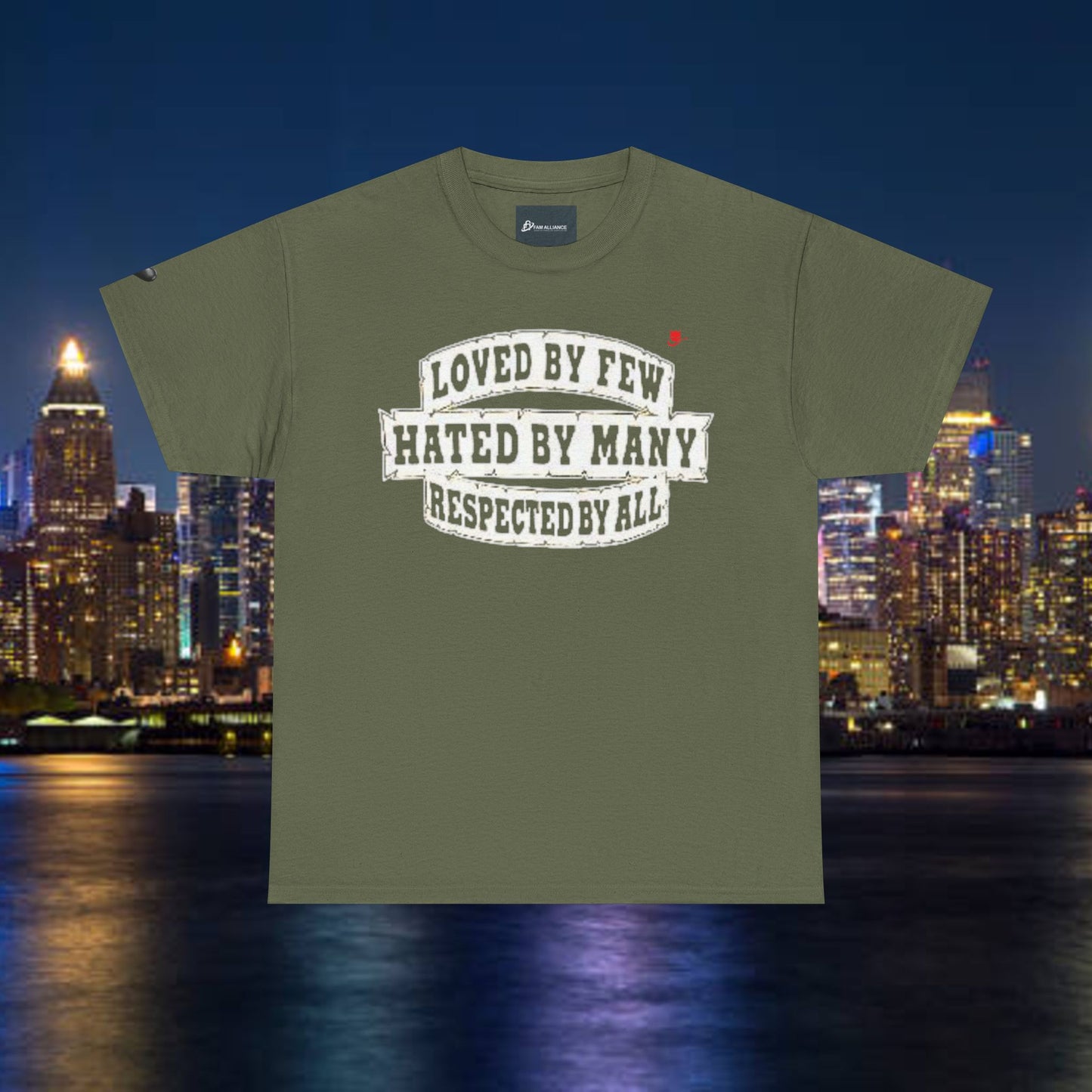 Loved by Few Hated by Many Crewneck Tshirt