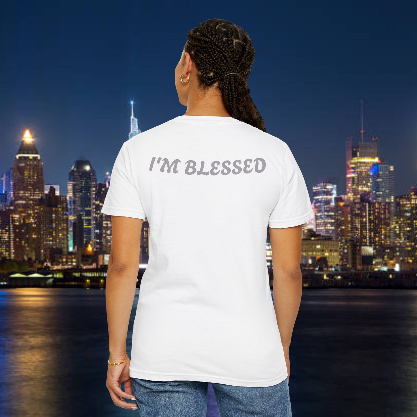 I'm Blessed Mom T-Shirt — "I Have the Title of Mom, Mom-Mom, G-G Mom" Family Grandma Tee