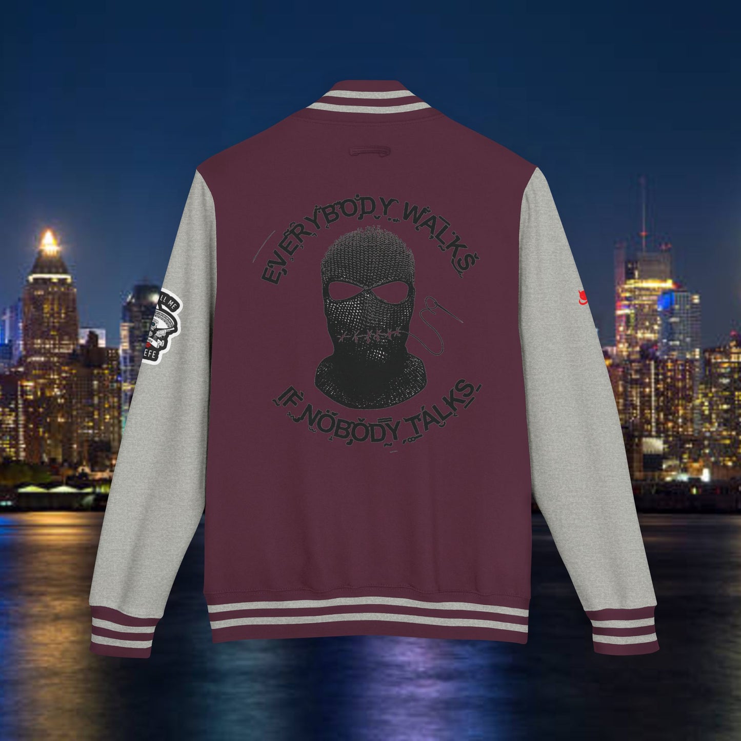 EL JEFE Crown Varsity Jacket