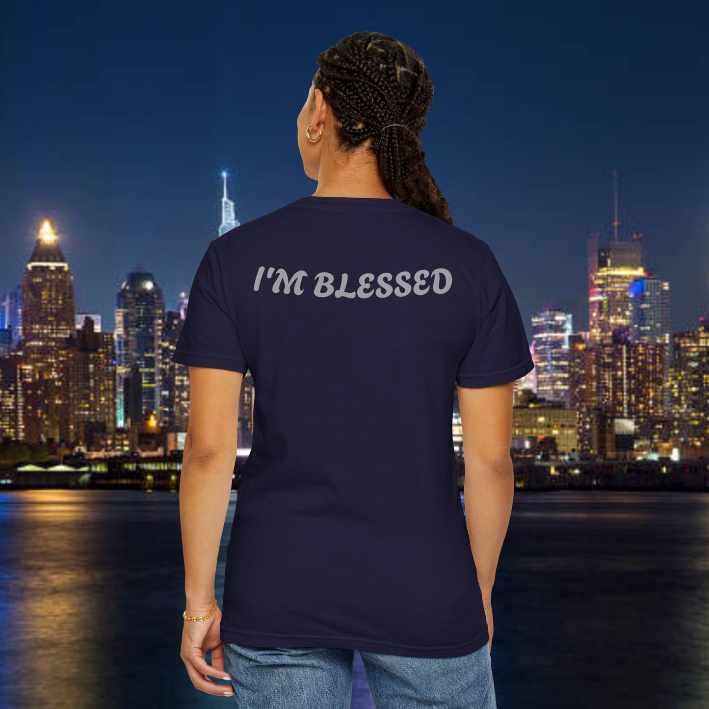 I'm Blessed Mom T-Shirt — "I Have the Title of Mom, Mom-Mom, G-G Mom" Family Grandma Tee