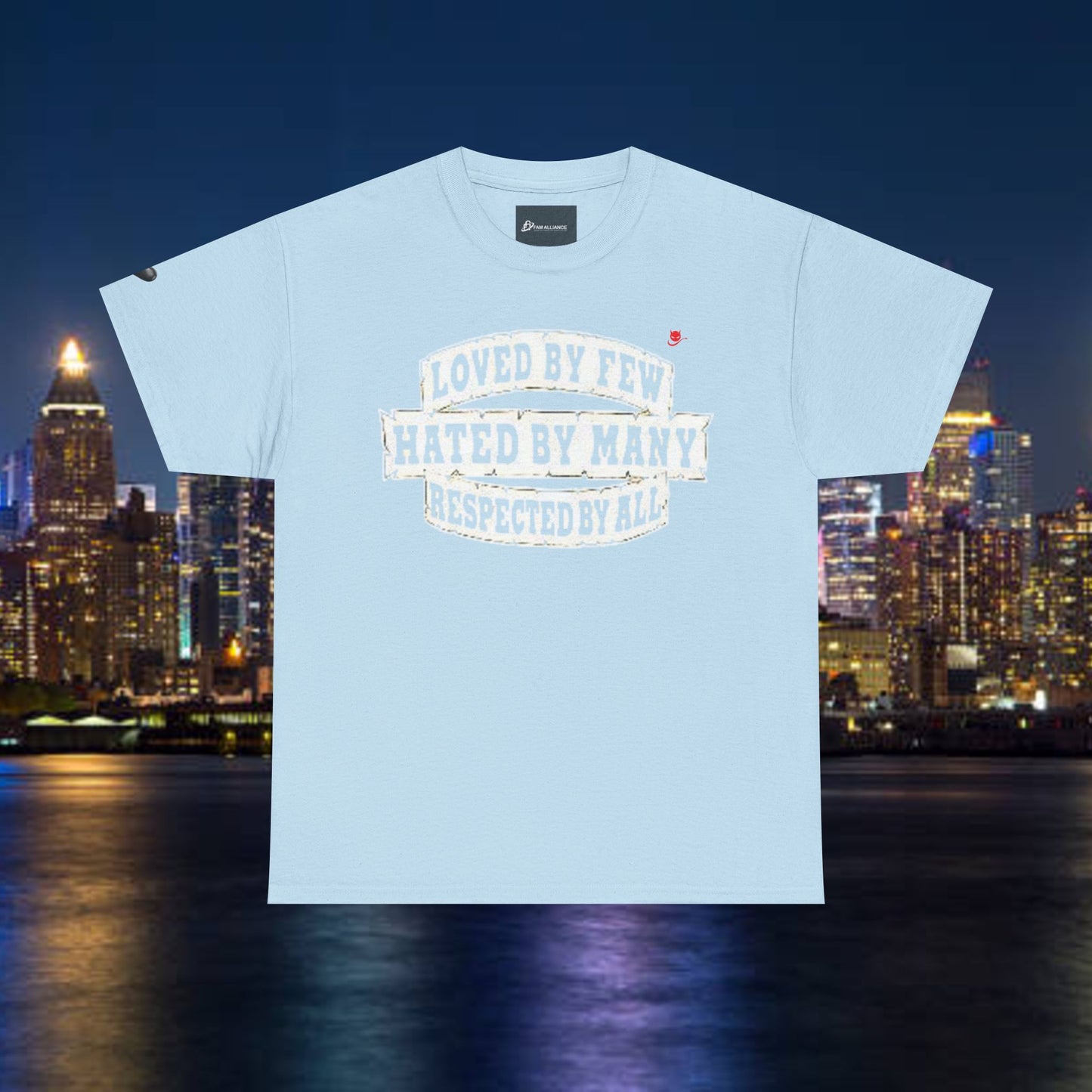 Loved by Few Hated by Many Crewneck Tshirt