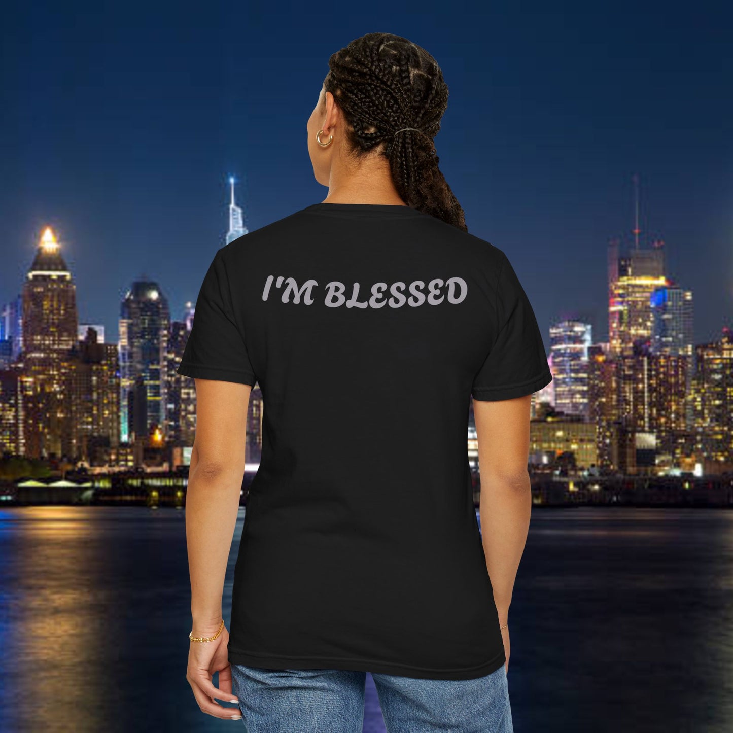 I'm Blessed Mom T-Shirt — "I Have the Title of Mom, Mom-Mom, G-G Mom" Family Grandma Tee