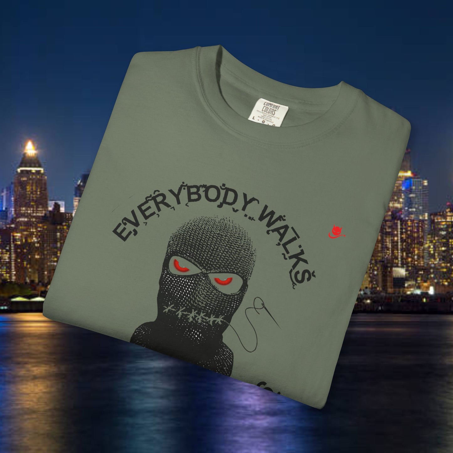 A4 NOBODY TALKS EVEYBODY WALKS