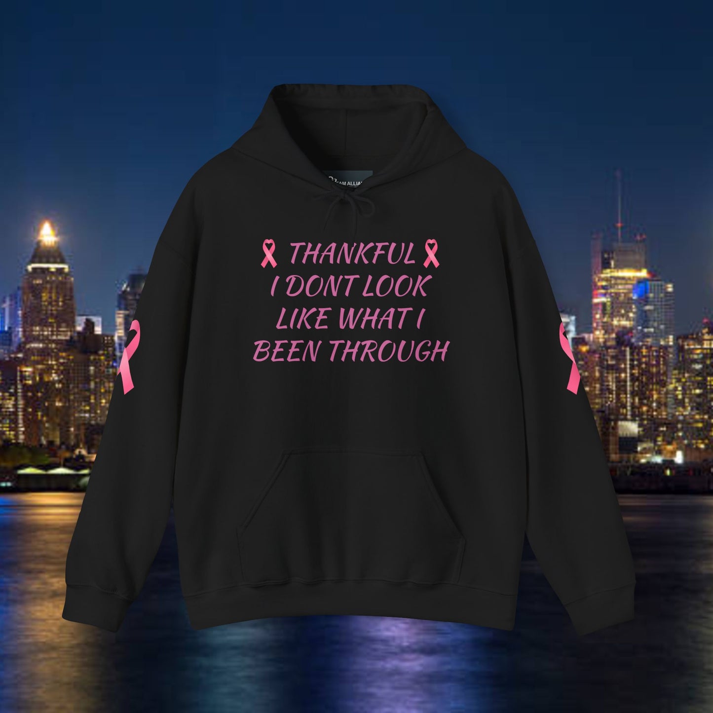 Empowering Breast Cancer Awareness hoodie