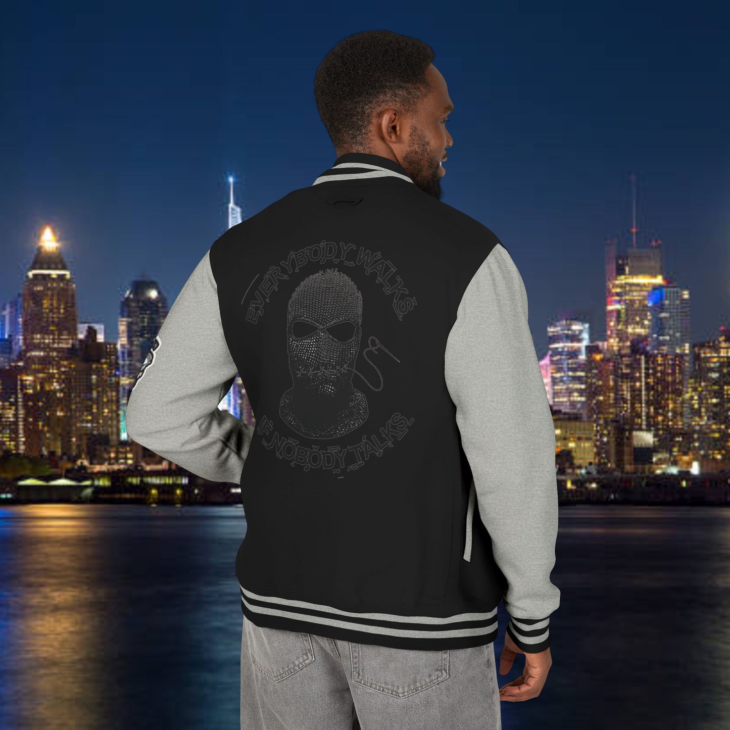 EL JEFE Crown Varsity Jacket