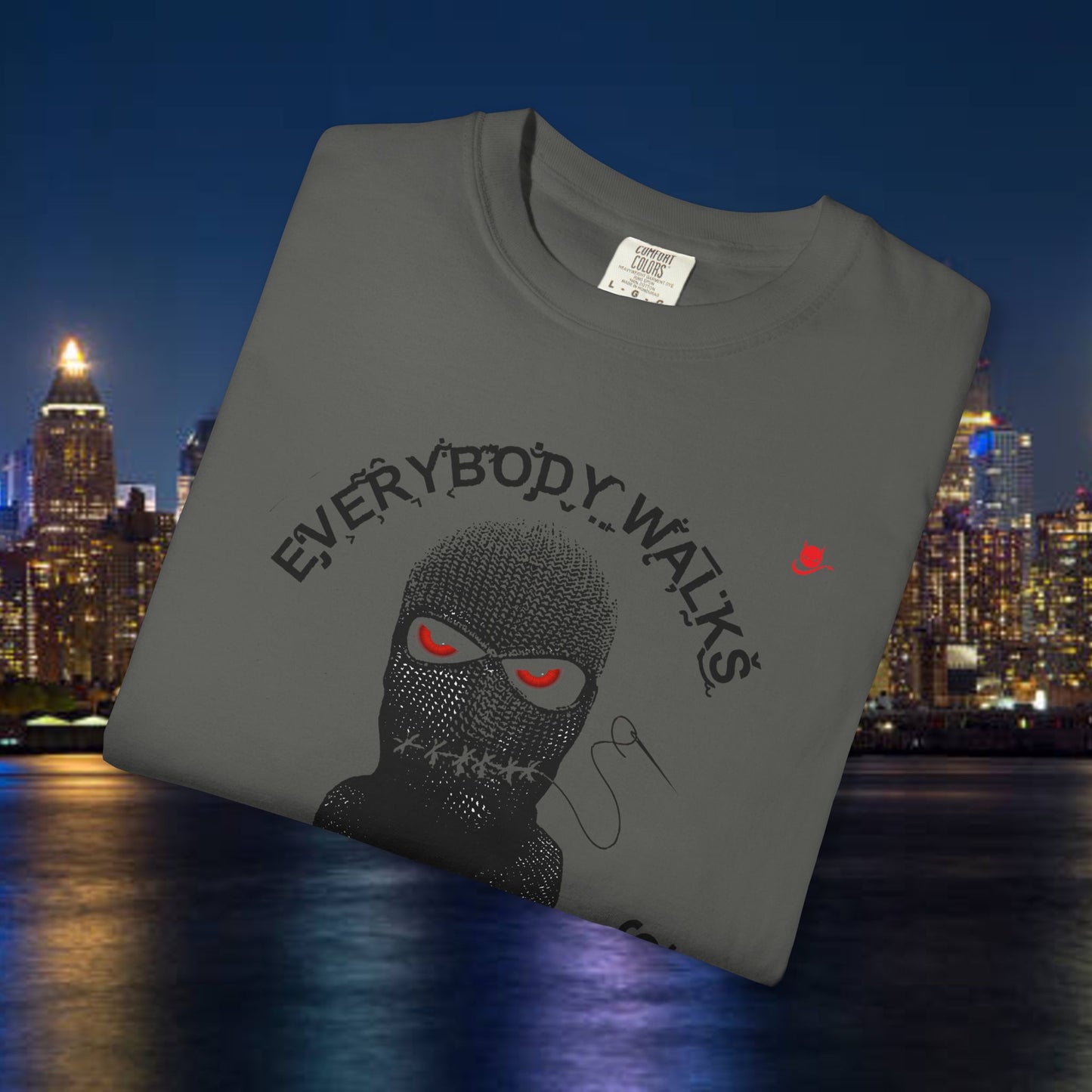 A4 NOBODY TALKS EVEYBODY WALKS