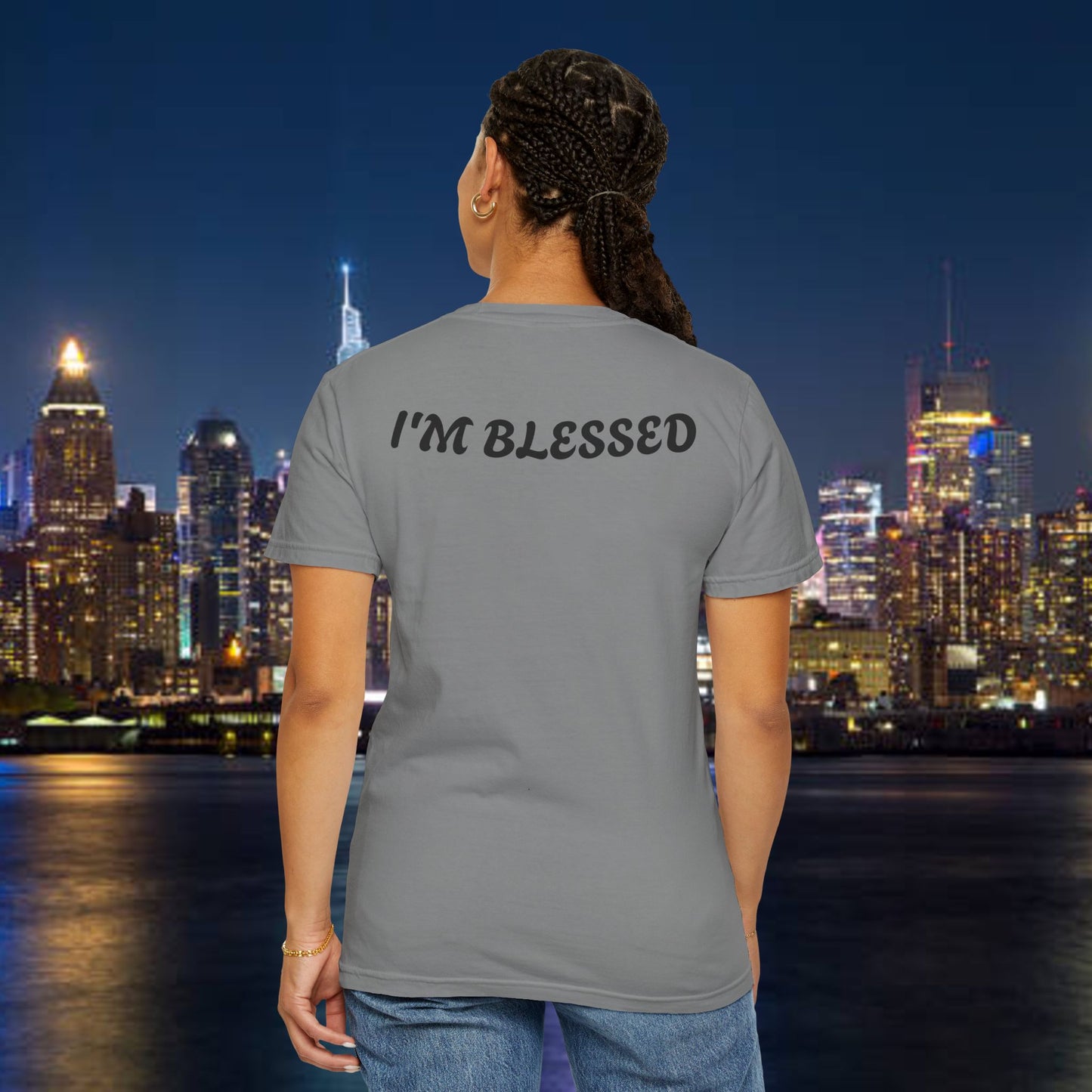 I'm Blessed Mom T-Shirt — "I Have the Title of Mom, Mom-Mom, G-G Mom" Family Grandma Tee